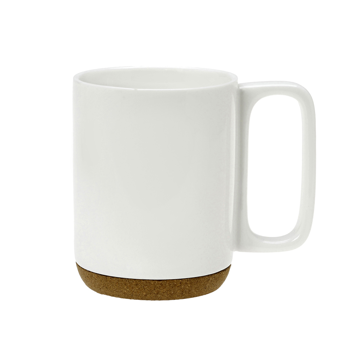 Cryspo Trio Koupa Porselanis Lefki 'Cork Mug' 300ml me Basi apo Fello 1007325